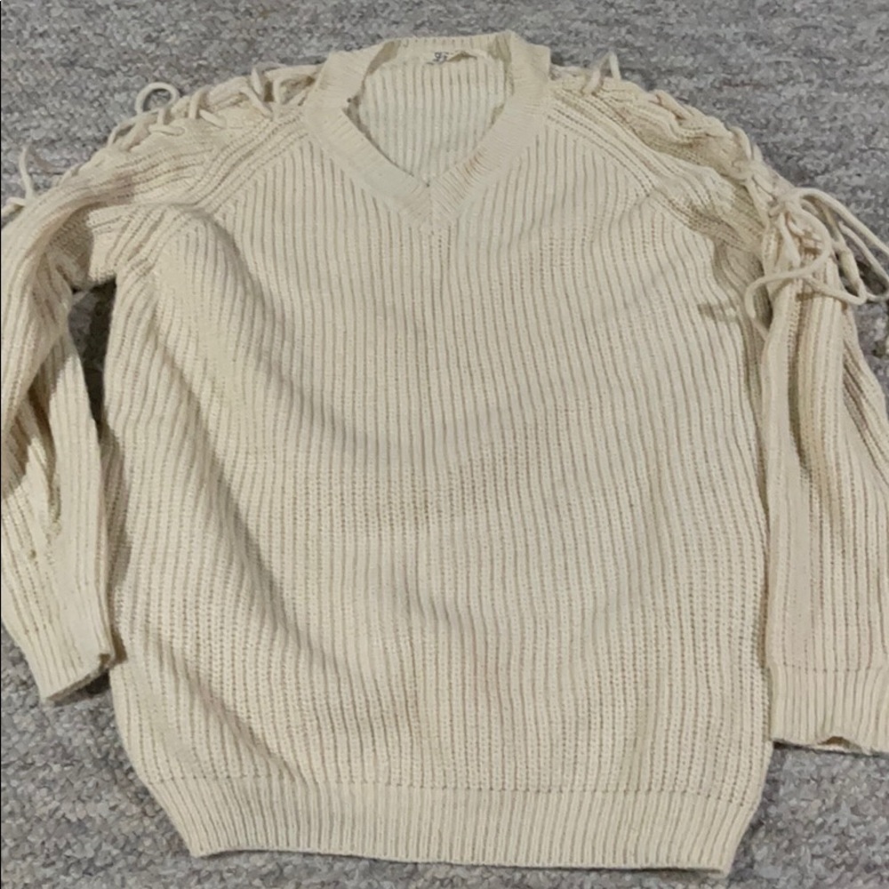 Cream Sweater